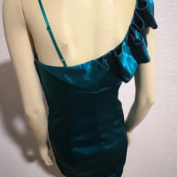 Turquoise Ruby Rox Mini Dress - Picture 2 of 3